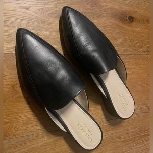 Coke Haan Piper Mule Black Leather